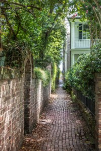 Charleston alleyways and hidden passages