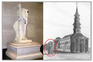 a person standing in front of a building